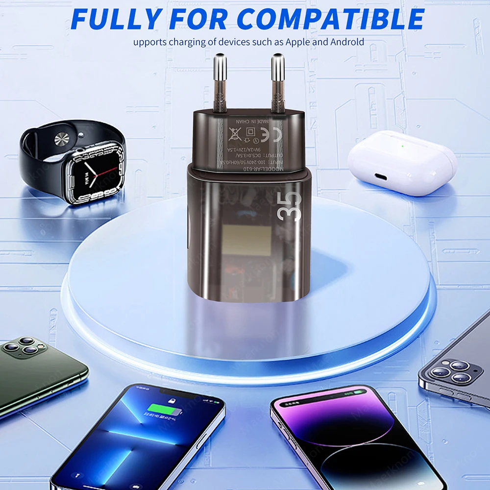 35W USB Tip C Şarj Cihazı Hızl - Ev Charger incelemesi ve fiyatı