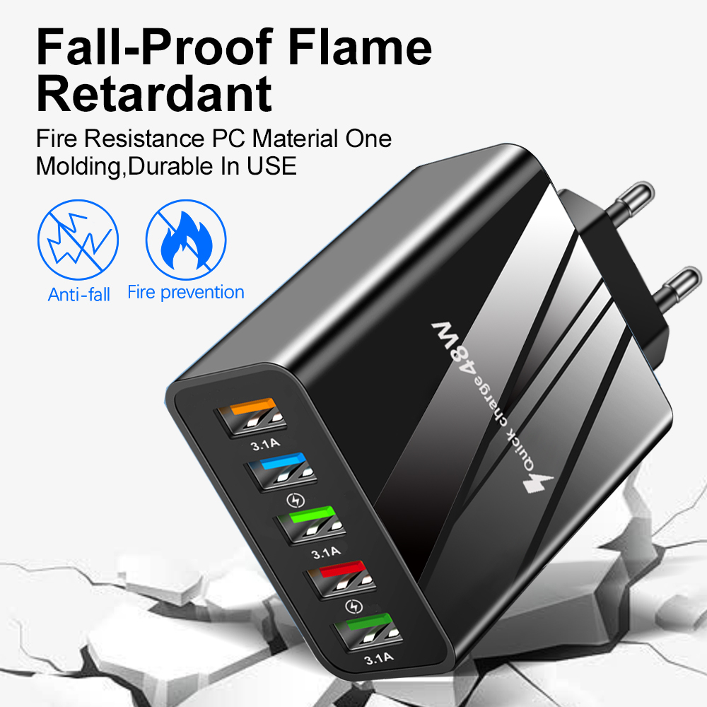 48 W USB şarj aleti Hızlı Şarj - Ev Charger incelemesi ve fiyatı