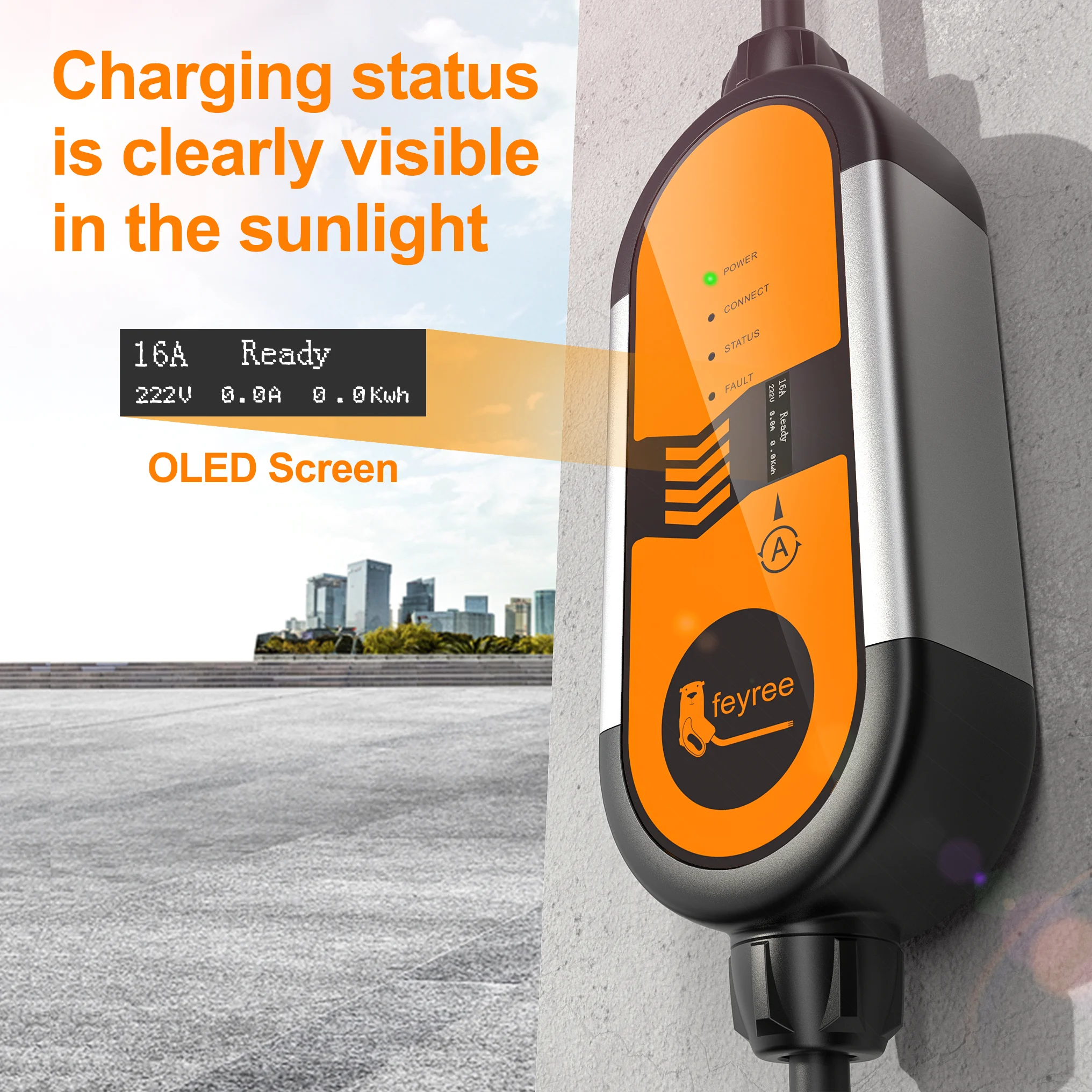 Feyree Type2 16A 3.5KW Taşınab - Portable Ev Charger incelemesi ve fiyatı